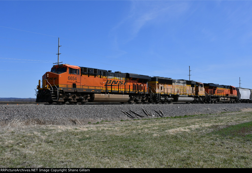 BNSF 6654